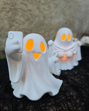 Load image into Gallery viewer, Ghost Duo 3d printed Spooky Selfie with Flashing Ghost