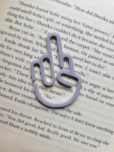 Load image into Gallery viewer, F Off I&#39;m Reading Lavender Acrylic Bookmark
