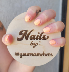 Wood Nail photo prop