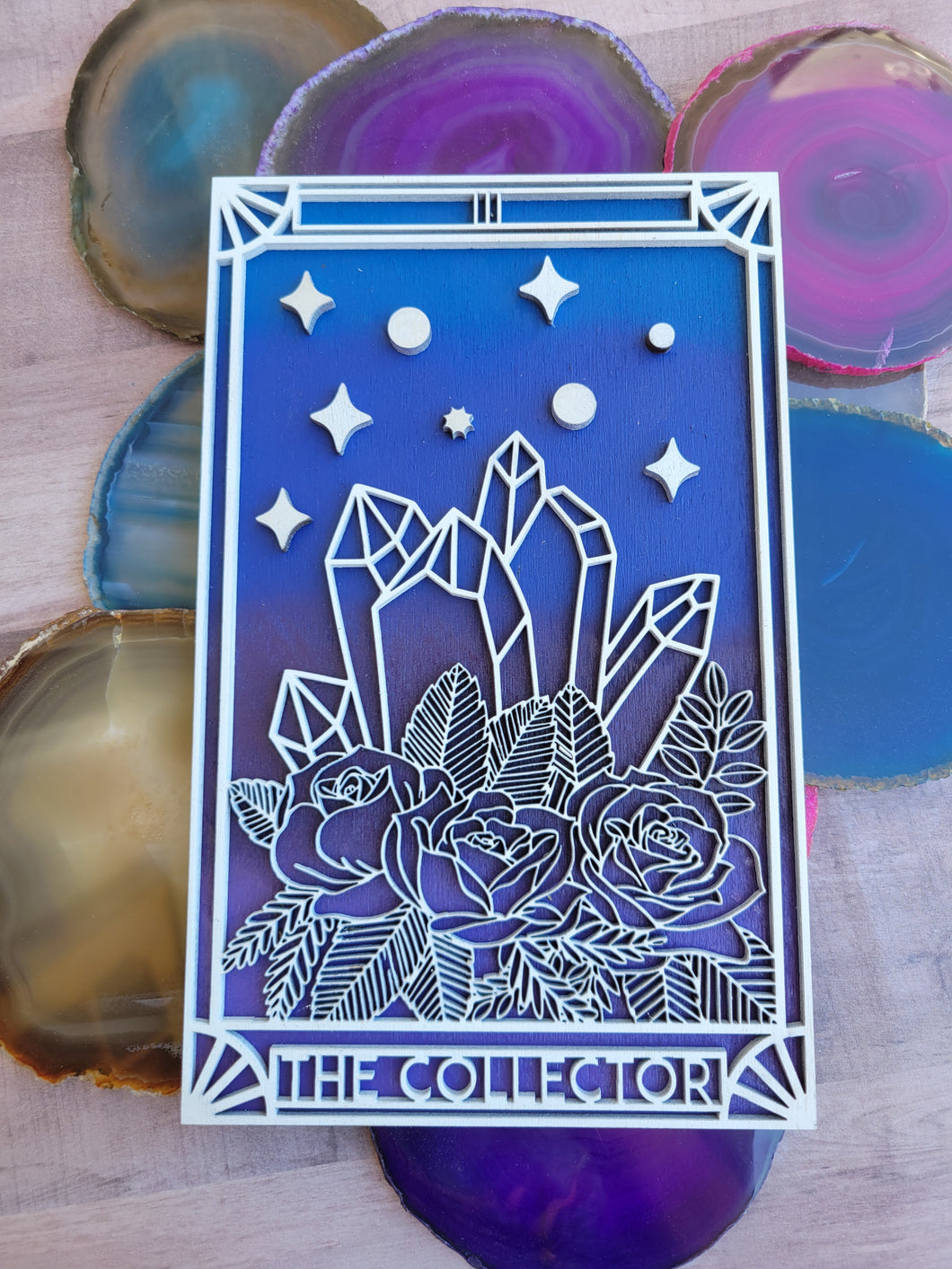 The Collector Tarot layers