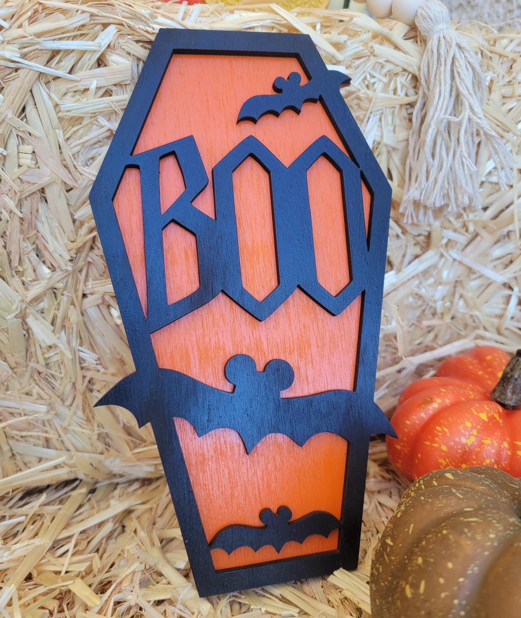 Boo Mouse Coffin Layers 12inch