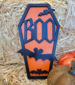 Boo Mouse Coffin Layers 8inch