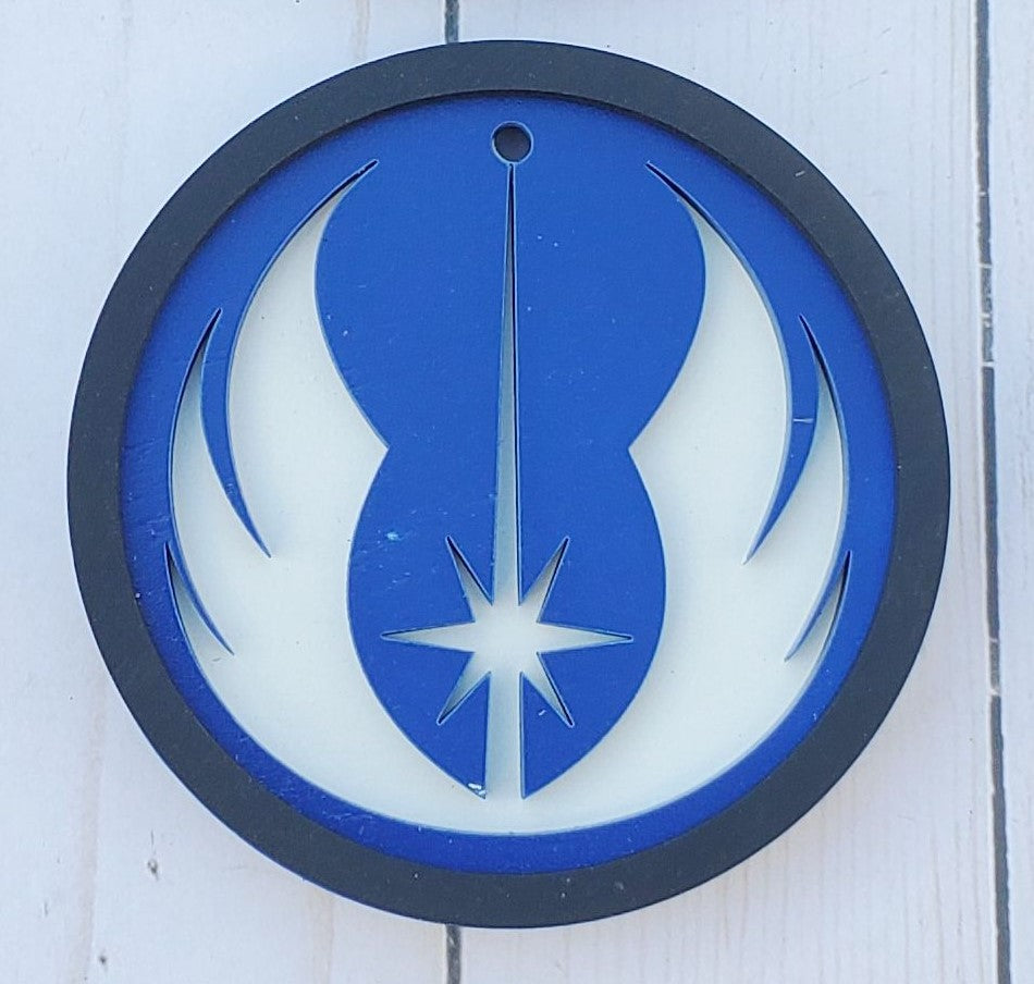 Jedi Layered Ornament