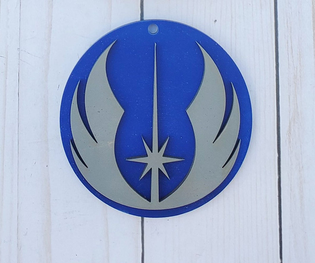 Jedi Layered Ornament