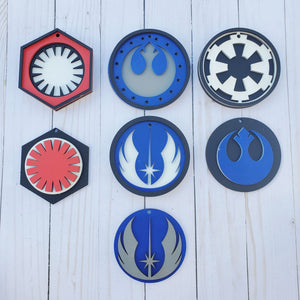 Jedi Layered Ornament