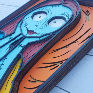 Sally 6 Layer Wood Portrait