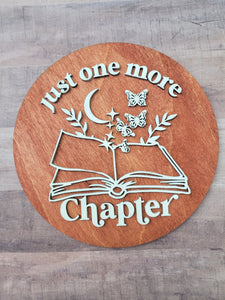 Bookish mini One More layers Sign