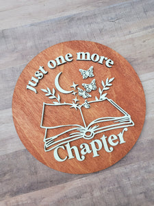Bookish mini One More layers Sign