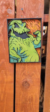 Load image into Gallery viewer, 4 piece NBC Layer Wood Portrait Set