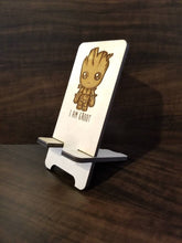 Load image into Gallery viewer, Baby Tree Inspired Wood Phone Stand