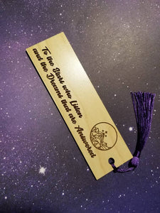 Officially Licensed Night Court Wood Bookmark