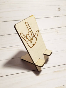 Love Sign Phone Stand
